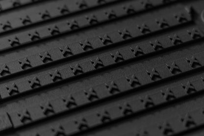 Rough Country FF-71502 Flex-Fit Floor Mats | FR & RR | Tesla /Cybertruck 4WD (2024-2025)