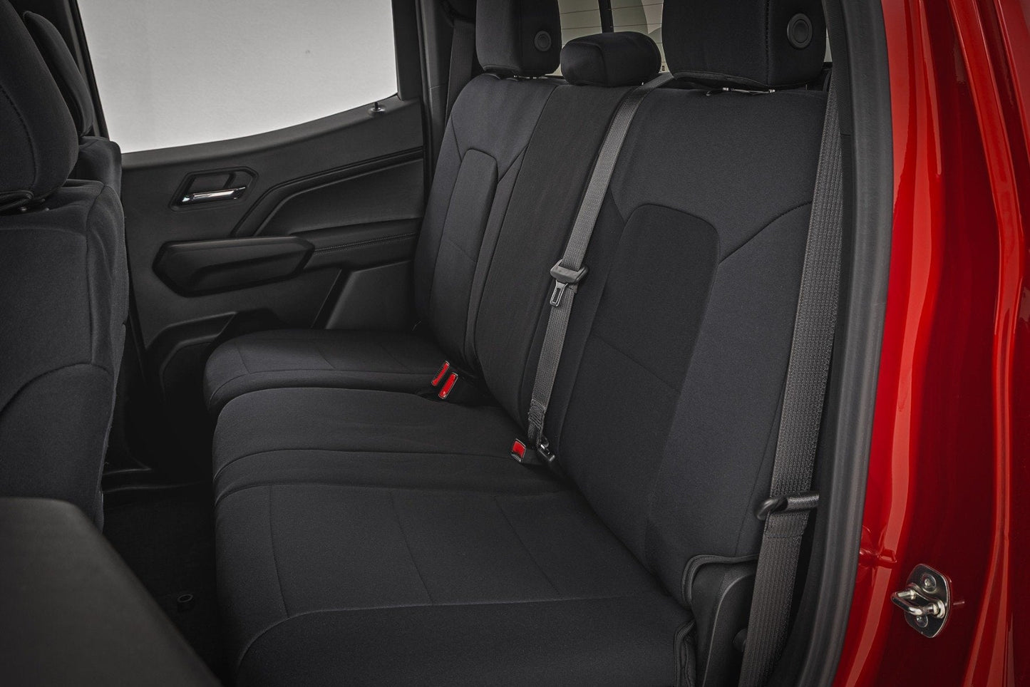 Rough Country 91069 Seat Covers | Front Bucket  | Rear Bench | Chevy/GMC Canyon/Colorado (23-26)