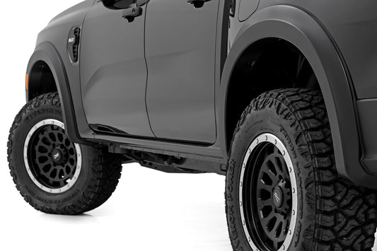 Rough Country S-F12401-JS Fender Flares | Sport | JS Iconic Siver | Ford Ranger 2WD/4WD (2024-2025)