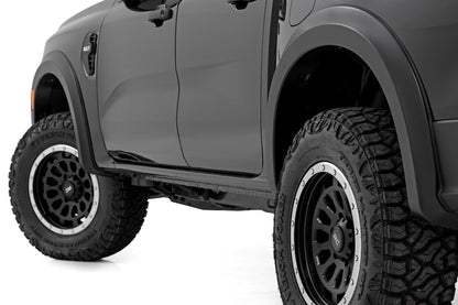 Rough Country S-F12401-M7 Fender Flares | Sport | M7 Carbonized Gray | Ford Ranger 2WD/4WD (2024-2025)