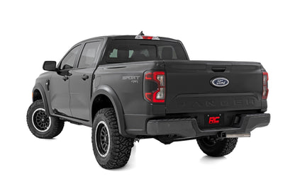 Rough Country S-F12401-NE Fender Flares | Sport | NE Cactus Gray | Ford Ranger 2WD/4WD (2024-2025)