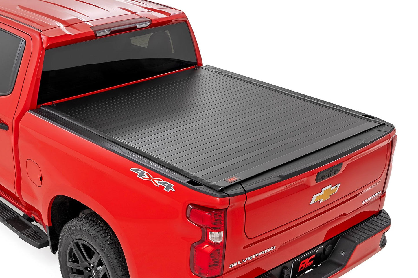 Rough Country 50210650 Hard Roll Up Bed Cover | 6'7" Bed | Chevy/GMC Sierra 1500 (19-26)/Silverado 1500 (19-26)