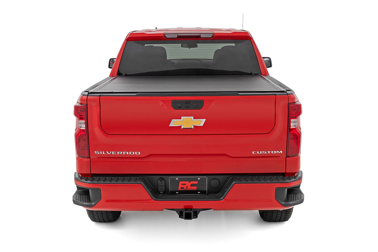 Rough Country 50210650 Hard Roll Up Bed Cover | 6'7" Bed | Chevy/GMC Sierra 1500 (19-26)/Silverado 1500 (19-26)