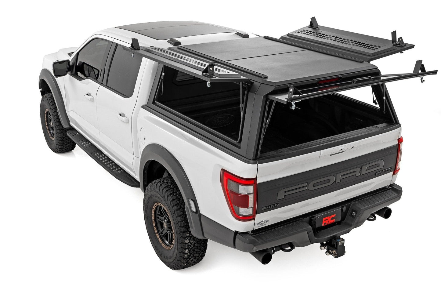 Rough Country 73400 Truck Bed Cap | Modular | 5'7" Bed | Ford F-150 2WD/4WD (2021-2025)