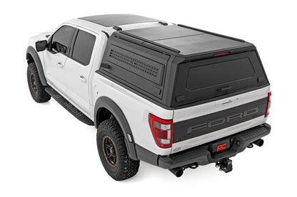 Rough Country 73400 Truck Bed Cap | Modular | 5'7" Bed | Ford F-150 2WD/4WD (2021-2025)