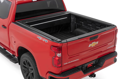 Rough Country 51120580 Powered Retractable Bed Cover | 5'10" Bed | Chevy/GMC Sierra 1500 (19-26)/Silverado 1500 (19-26)