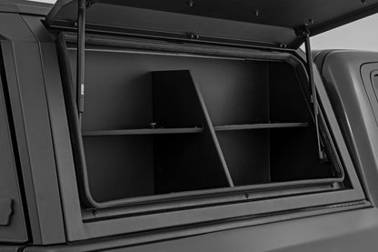 Rough Country 734005 Bed Cap Side Shelf Storage Bin | Passengers Side
