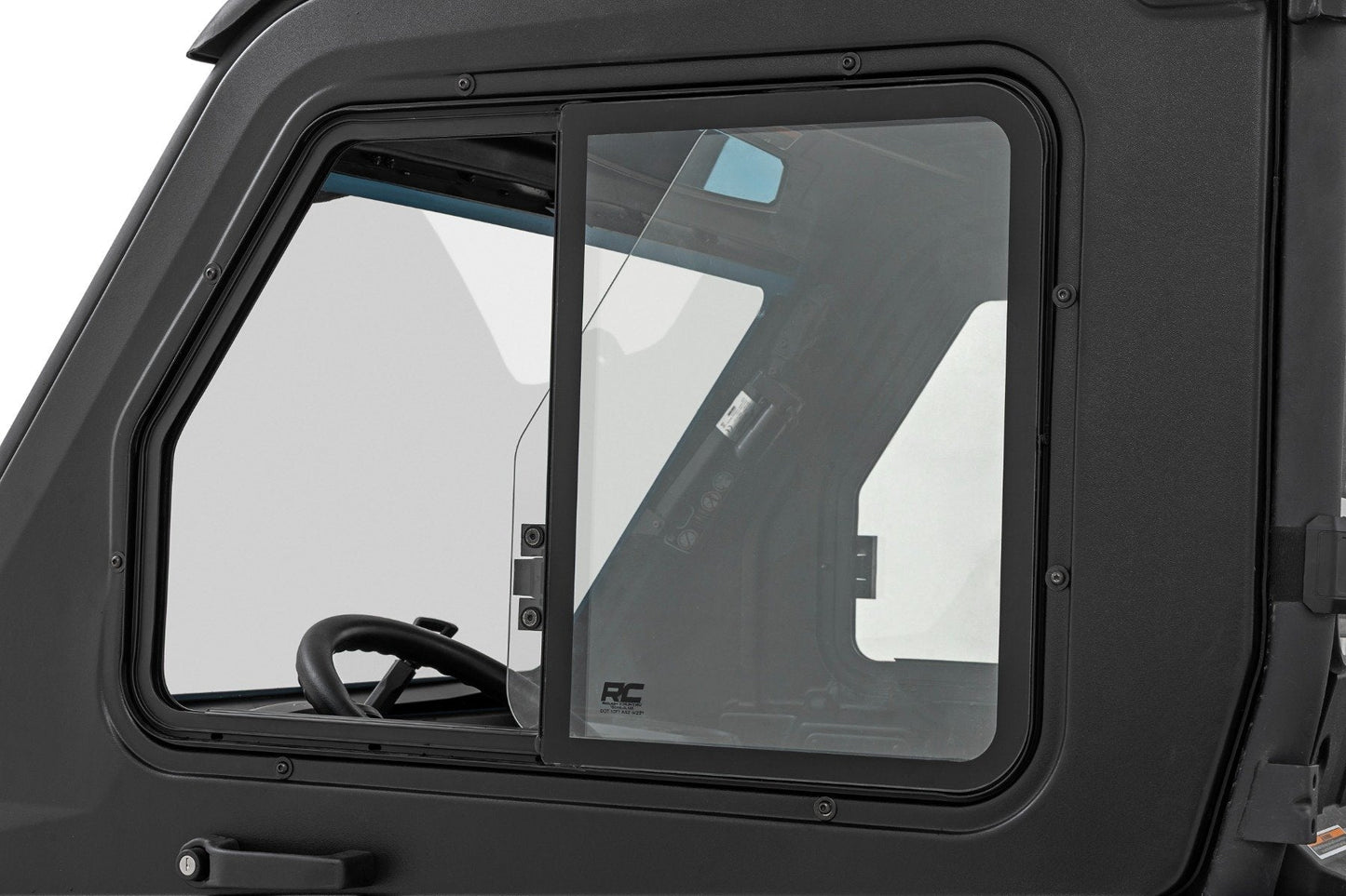 Rough Country 97100 UTV Side Doors | 2 Seater | Can-Am Defender HD 5/HD 7/HD 8/HD 9/HD 10