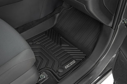 Rough Country FF-71602 Flex-Fit Floor Mats | Front & Rear | Toyota RAV4 2WD/4WD (2019-2025)
