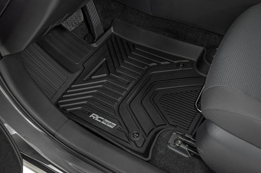Rough Country FF-71602 Flex-Fit Floor Mats | Front & Rear | Toyota RAV4 2WD/4WD (2019-2025)