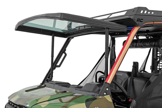 Rough Country 98417221 Electric Tilt Windshield | Glass | Formed Frame | Polaris Ranger XP 1000