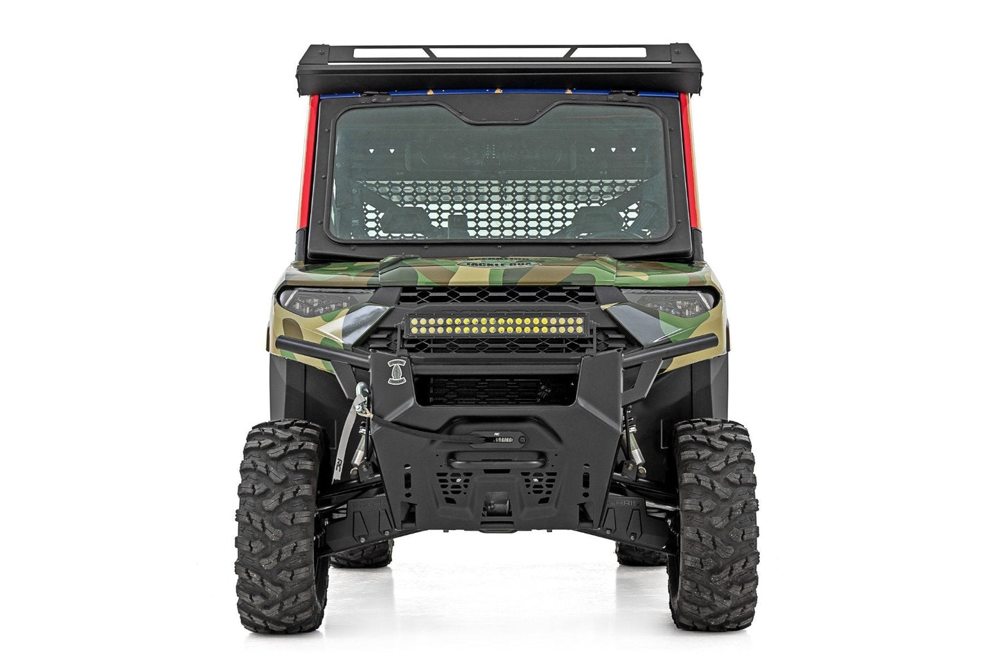 Rough Country 98417221 Electric Tilt Windshield | Glass | Formed Frame | Polaris Ranger XP 1000