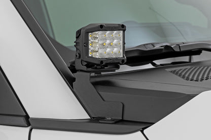 Rough Country 72116 LED Light Kit | Ditch Mount |  3" OSRAM | Wide | Toyota Land Cruiser (24-25)