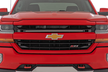 Rough Country 70992 LED Light Kit | Grille Mount | 30 Inch DRL | Chevy Silverado 1500 (16-18)