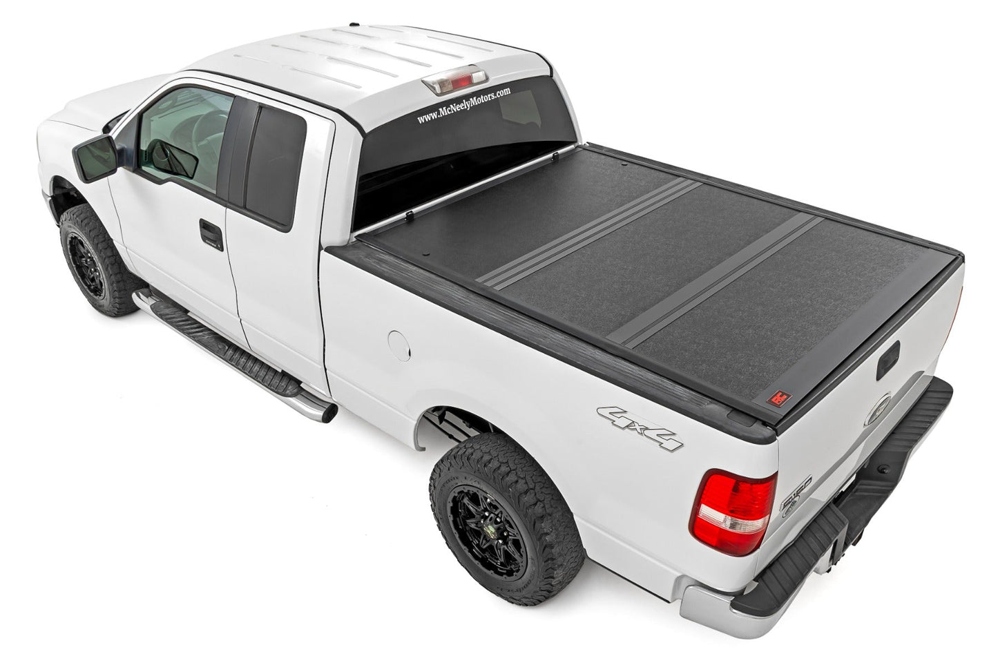Rough Country 47214650B Hard Low Profile Bed Cover | 6'7" Bed | Ford F-150 2WD/4WD (2004-2014)