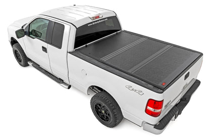 Rough Country 47214650B Hard Low Profile Bed Cover | 6'7" Bed | Ford F-150 2WD/4WD (2004-2014)