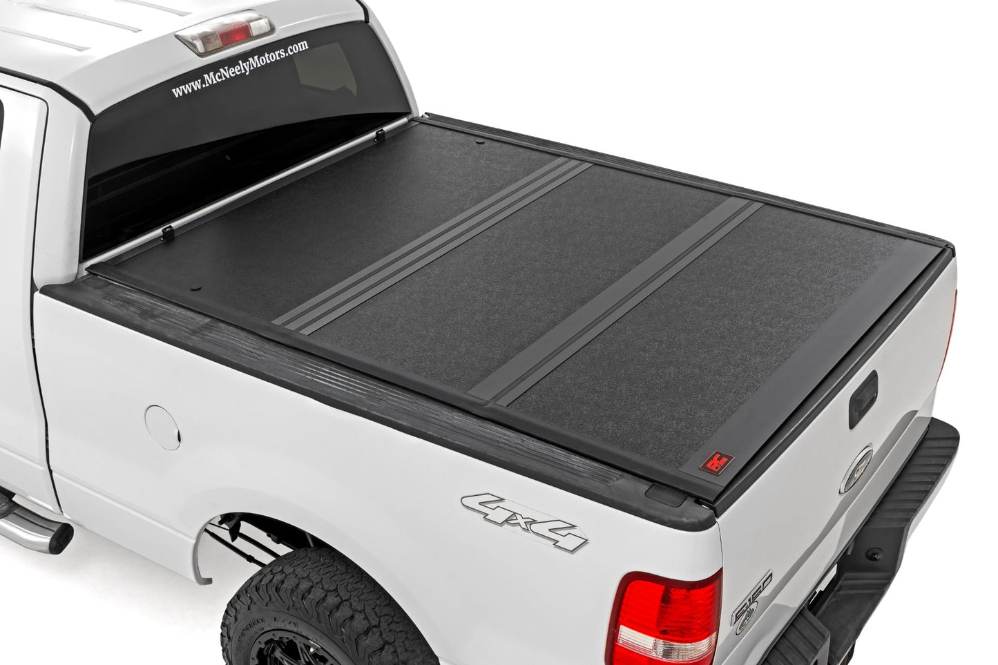 Rough Country 47214650B Hard Low Profile Bed Cover | 6'7" Bed | Ford F-150 2WD/4WD (2004-2014)