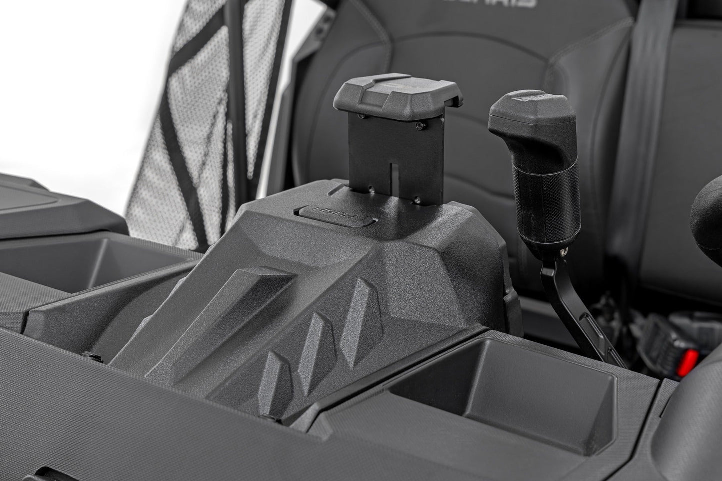 Rough Country 93175 Center Console Storage | Tablet Holder | Polaris Ranger 1000