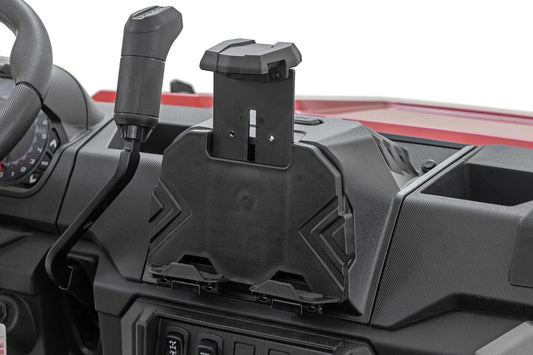 Rough Country 93175 Center Console Storage | Tablet Holder | Polaris Ranger 1000