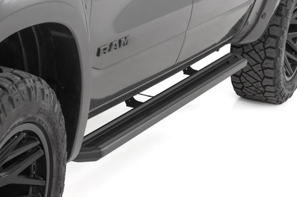 Rough Country 55004 Multi-Color LED Running Boards | Crew Cab | Ram 1500 (19-26)/1500 TRX (21-24)