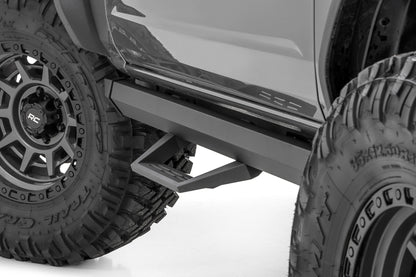 Rough Country 51038 SRL2 Adjustable Aluminum Step | 2 Door | Ford Bronco (2 Door) 4WD (2021-2025)