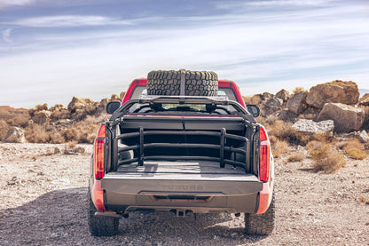 AMP Research 75329-01A AMP Research Bedstep Flip Down Bumper Step 22-24 Toyota Tundra - Gas Models