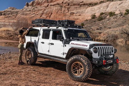AMP Research 77135-01A PowerStep XL 1.5" Additional Drop - 2020-2025 Jeep JT Gladiator - All