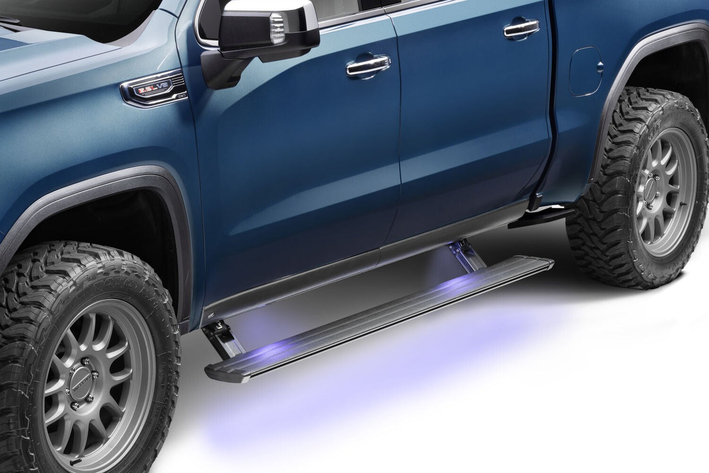 AMP Research 86255-01A PowerStep SmartSeries RB - 22-26 Sil/Sra 1500, 24-26 Sil/Sra HD; Dbl/Crew Cab