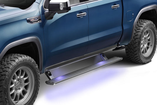 AMP Research 86255-01A PowerStep SmartSeries RB - 22-26 Sil/Sra 1500, 24-26 Sil/Sra HD; Dbl/Crew Cab