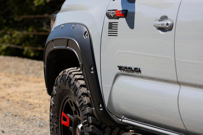 Rough Country A-T11621 Fender Flares | Defender | Toyota Tacoma 2WD/4WD (2016-2023)