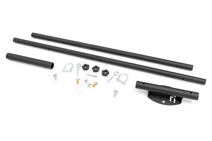 Rough Country 117503 Flag Pole Holder | Bed Rail | w/ Flag