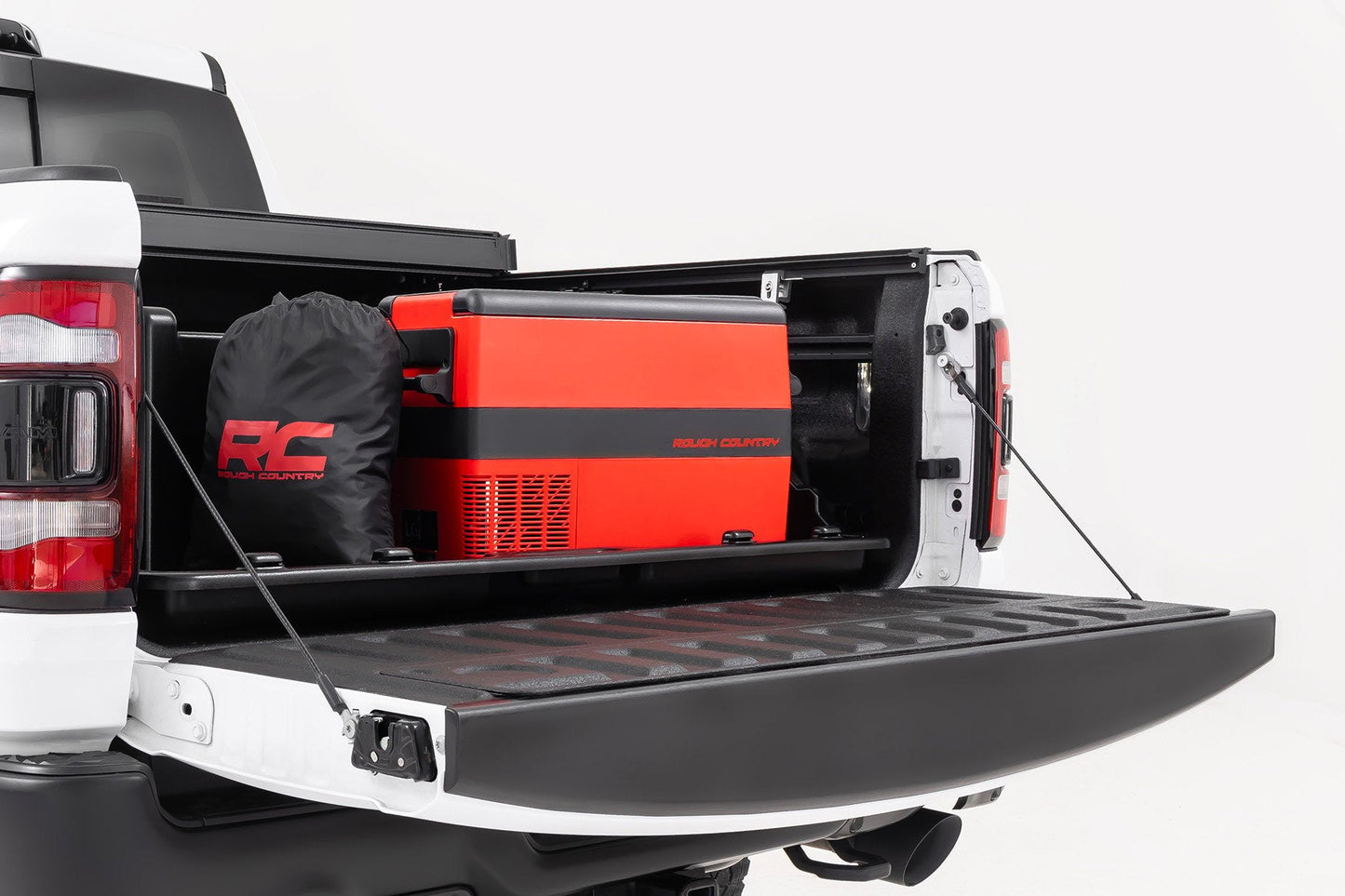 Rough Country 10202 Truck Bed Cargo Storage Box | Easy Access | 56ΓÇ¥ Wide | Fits Full-Sized Trucks
