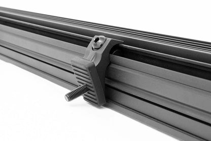 Rough Country 72940BD 40 Inch Black Series LED Light Bar | Curved | Dual Row | Cool White DRL
