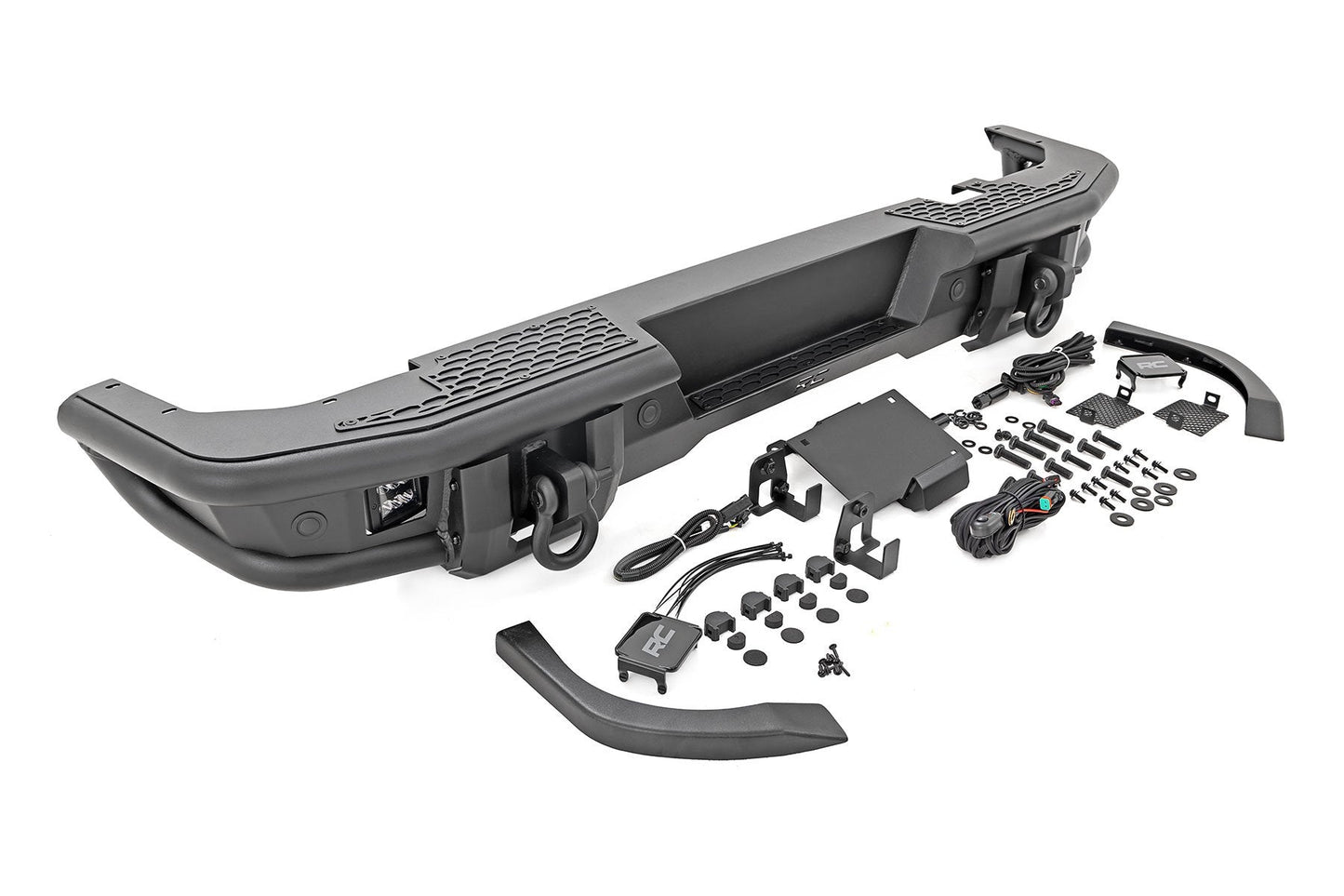 Rough Country 51210 Rear Bumper | Tubular | Ford Bronco 4WD (2021-2025)