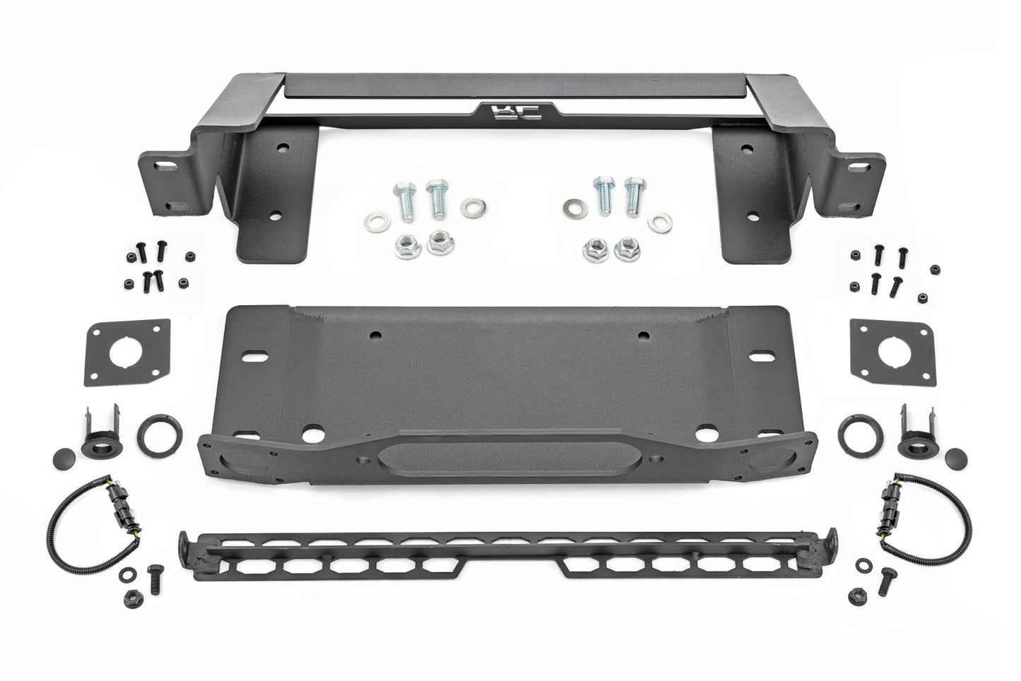 Rough Country 51066 High Winch Mount | All Models | Ford Bronco 4WD (2021-2025)