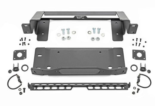 Rough Country 51066 High Winch Mount | All Models | Ford Bronco 4WD (2021-2025)