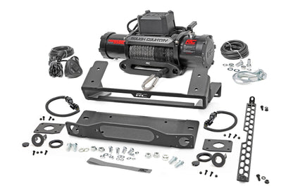 Rough Country 51094 High Winch Mount | All Models | 9500S | Ford Bronco 4WD (2021-2025)