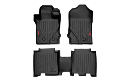 Rough Country M-51602 Floor Mats | Front & Rear | Ford Bronco 4WD (2021-2025)