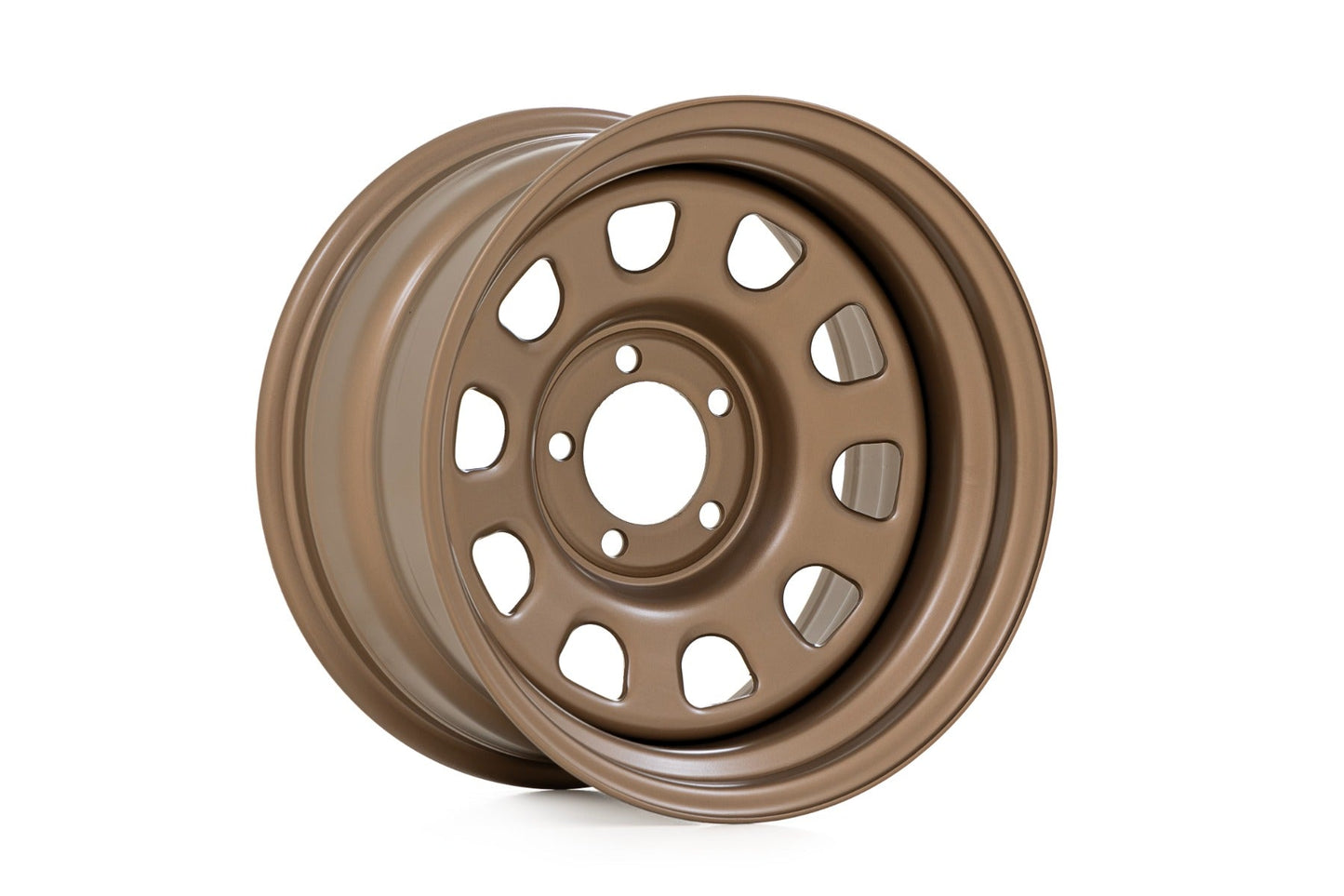 Rough Country RC158545B Steel Wheel | Bronze | 15x8 | 5x4.5 | 3.30 Bore | -19