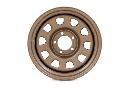 Rough Country RC51-7873B Steel Wheel | Bronze | 17x9 | 5x5 | 3.30 Bore | -12