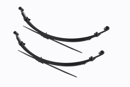Rough Country 8033Kit Rear Leaf Springs | 4" Lift | Pair | Ford Bronco (78-79)/F-250 (77-79)