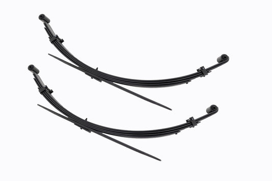 Rough Country 8033Kit Rear Leaf Springs | 4" Lift | Pair | Ford Bronco (78-79)/F-250 (77-79)