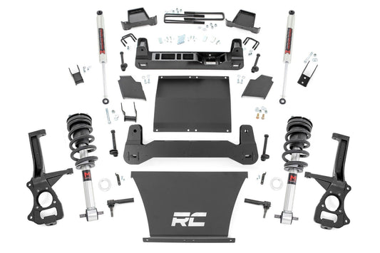 Rough Country 27540 4 Inch Lift Kit | AT4/Trailboss | M1/M1 | Chevy/GMC Sierra 1500 (19-24)/Silverado 1500 (19-24)