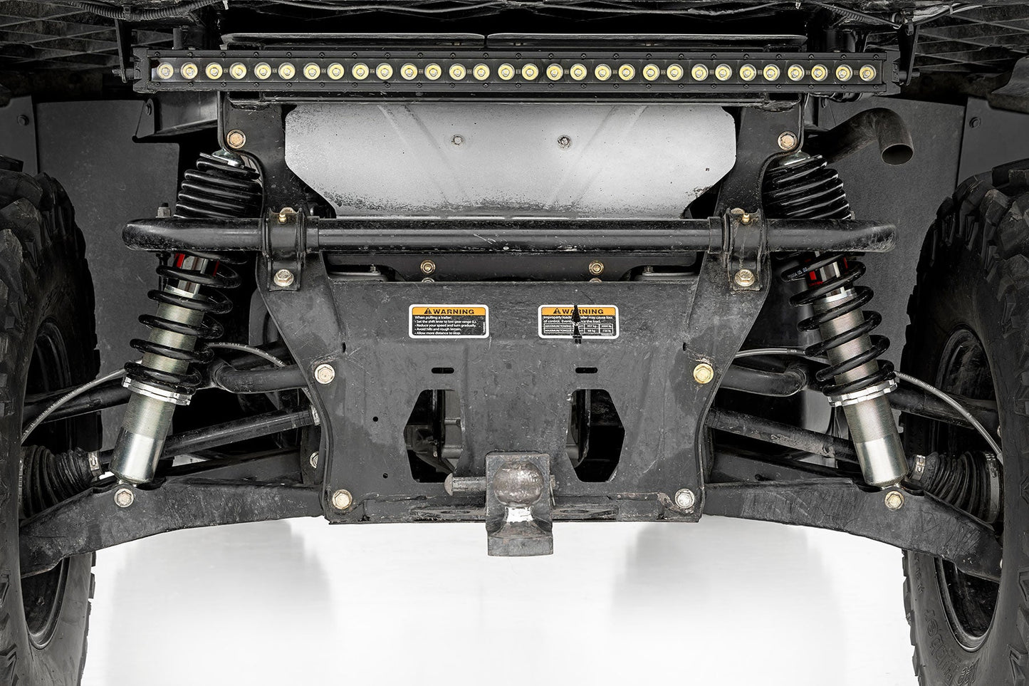 Rough Country 301004 M1 Rear Coil Over Shocks | Ride Height Adjust | Can-Am Defender HD 5/HD 8/HD 9