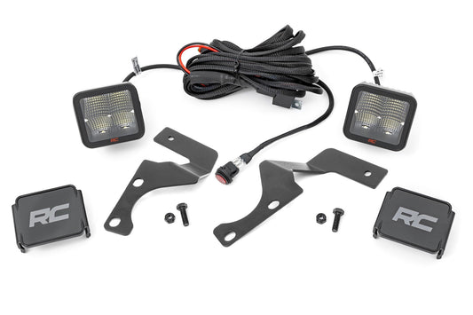Rough Country 80796 LED Light Kit | Ditch Mount | 2" Spectrum Spot Pair | Toyota 4Runner (10-24)