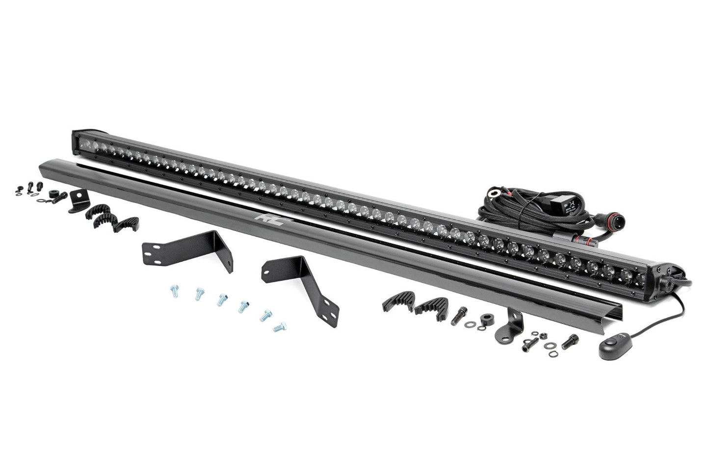 Rough Country 96115 LED Light Kit | Rear Mount | 50" Black Single Row | CFMOTO UFORCE 1000