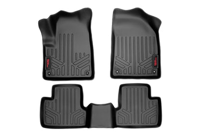 Rough Country M-61702 Floor Mats | FR & RR | Jeep Cherokee KL 2WD/4WD (2014-2023)