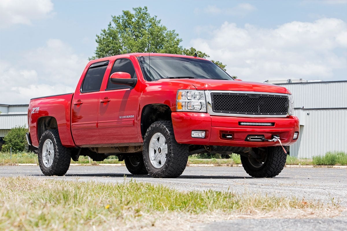 Rough Country 70194 Mesh Grille | Chevy Silverado 1500 2WD/4WD (2007-2013)