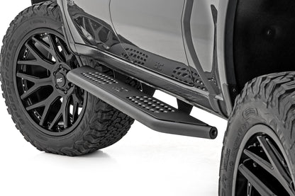 Rough Country 14009 OV2 Running Boards | Side Step Bars | Crew Cab | Chevy/GMC 1500/2500HD (19-26 & Refresh)