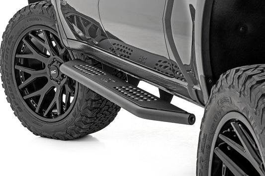 Rough Country 14009 OV2 Running Boards | Side Step Bars | Crew Cab | Chevy/GMC 1500/2500HD (19-26 & Refresh)